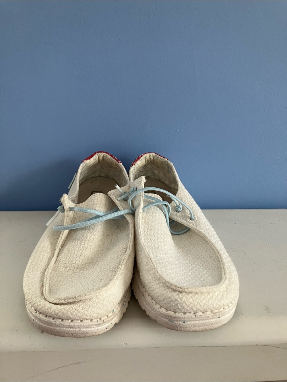 Hey Dude - Women’s Wendy White Aztec Shoes - 8 - Picture 4 of 10